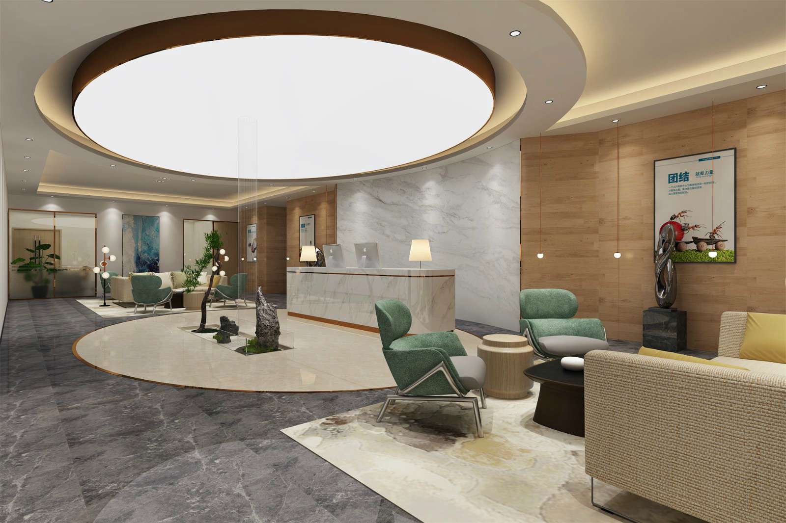 2023現(xiàn)代流行鄭州辦公室裝修設計風格