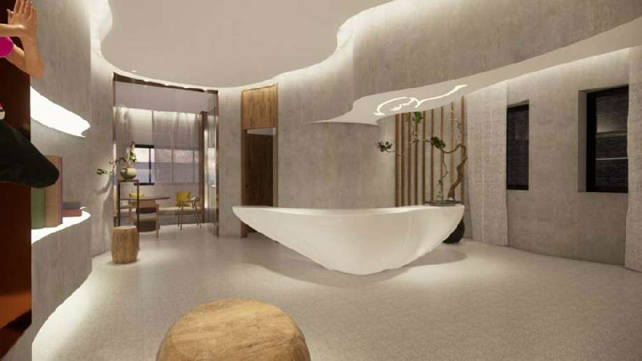 瑜伽館裝飾設(shè)計(jì)效果圖