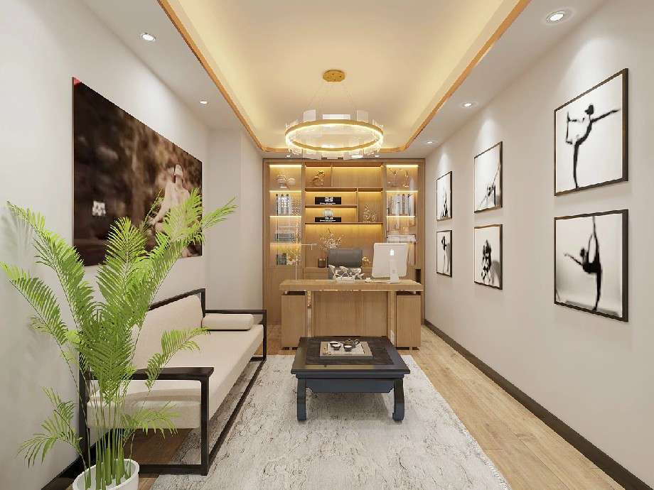 鄭州瑜伽館裝修設(shè)計效果圖