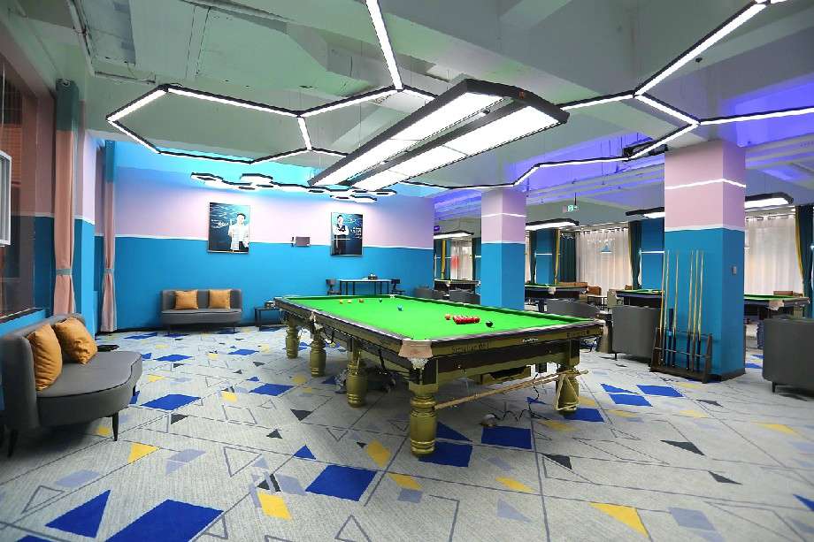 鄭州臺(tái)球廳裝修設(shè)計(jì)效果圖