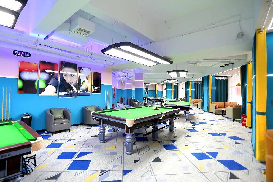 鄭州臺(tái)球廳裝修設(shè)計(jì)效果圖