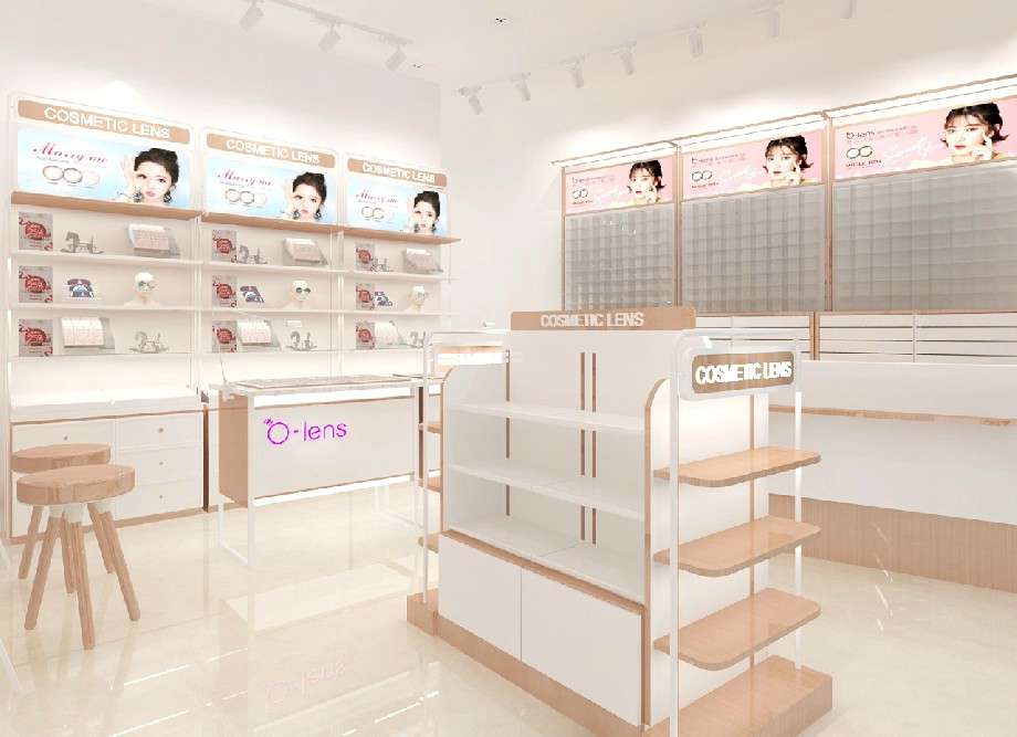 隱形眼鏡專(zhuān)賣(mài)店設(shè)計(jì)效果圖
