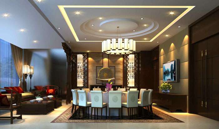 中式私房菜餐廳裝修設(shè)計效果圖