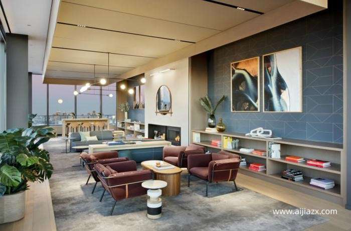 1200平米金融計劃創(chuàng)意辦公室設計效果圖