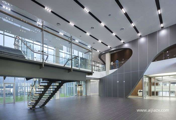 3200㎡工廠辦公樓裝修設(shè)計(jì)效果圖