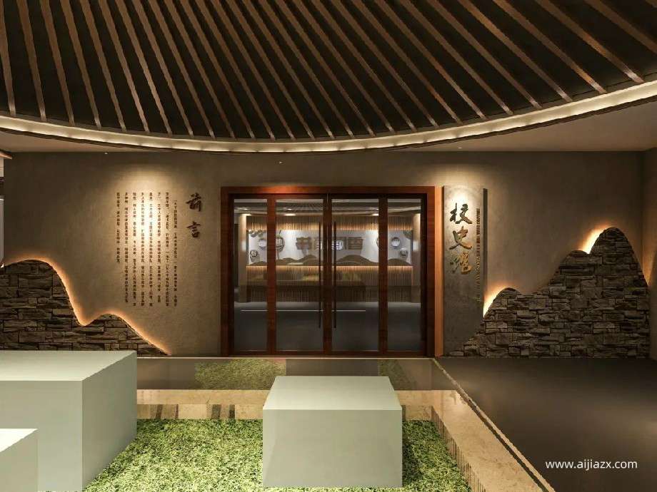 小型校史館展廳設(shè)計方案及裝修費用預(yù)算