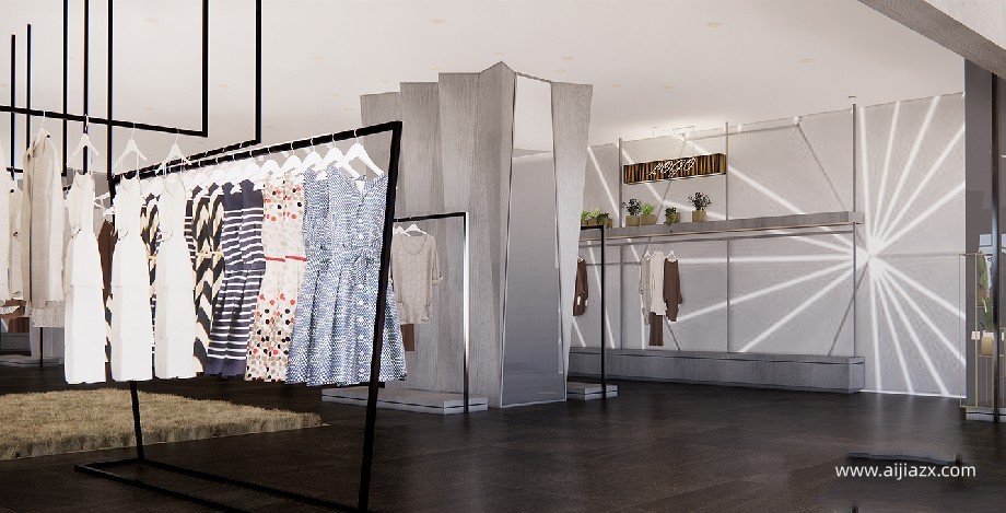 中牟商場品牌服裝店裝修設(shè)計(jì)效果圖