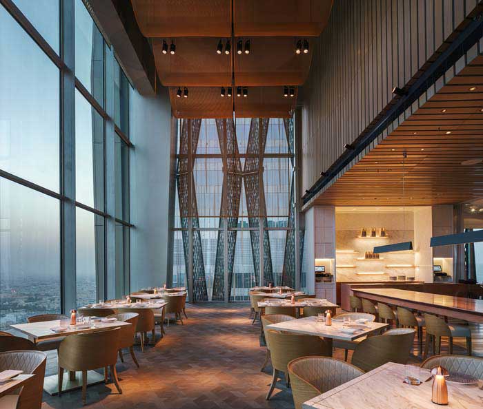 焦作600平米中餐廳設計裝修效果圖