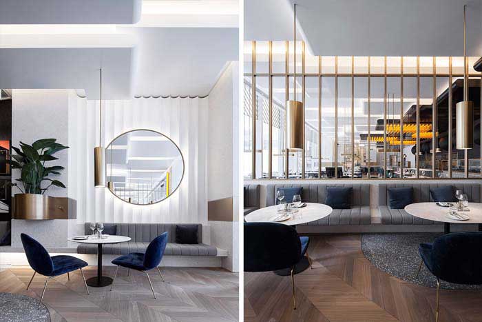 450m2精品西餐廳設(shè)計效果圖