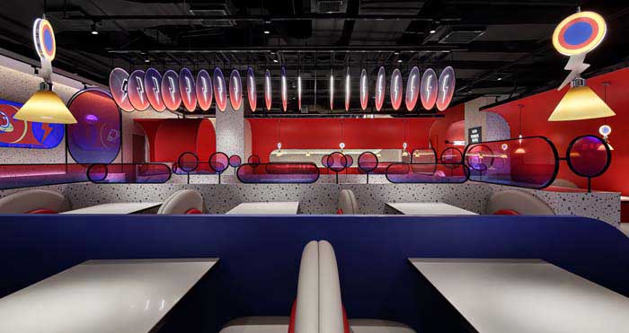 350平米滎陽(yáng)主題餐廳設(shè)計(jì)裝修效果圖