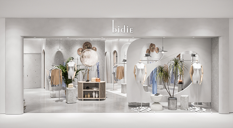 300平米現(xiàn)代服裝店裝修設(shè)計效果圖