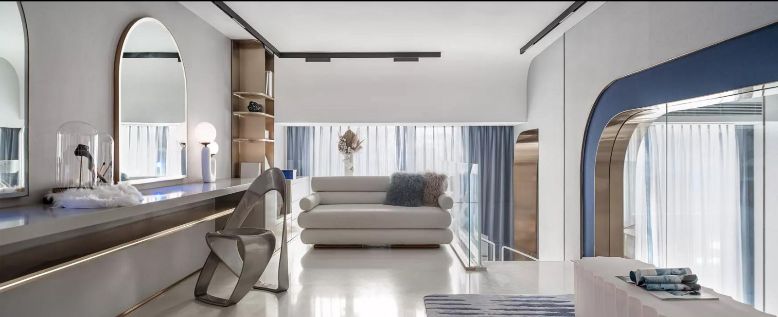 180平米婚紗禮服定制店鋪裝修設(shè)計效果圖