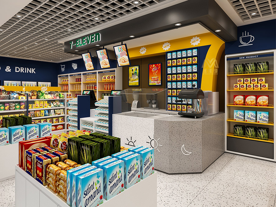 鄭州社區(qū)便利店裝修設(shè)計報價及施工注意事項(xiàng)