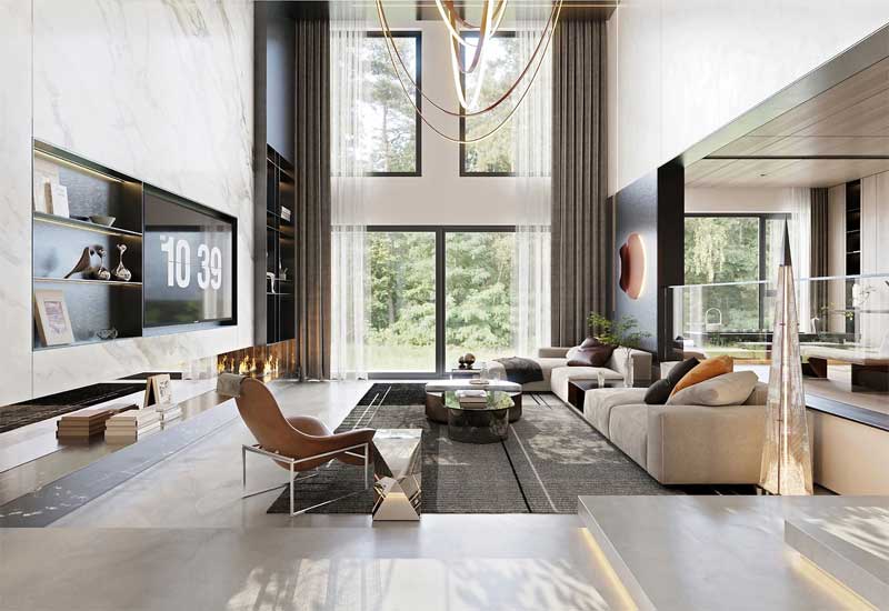 鄭州別墅裝修設(shè)計(jì)費(fèi)用明細(xì)：500㎡全案預(yù)算清單