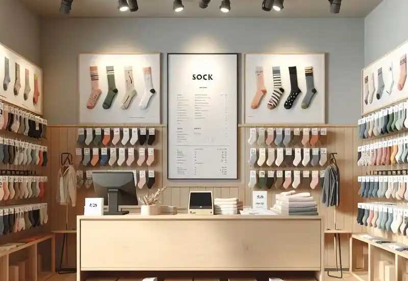 鄭州襪子配飾店裝修，收納空間決定經營效率 