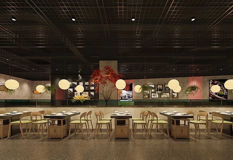 鄭州中餐廳裝修設計:解決家庭聚餐與商務宴請的分區