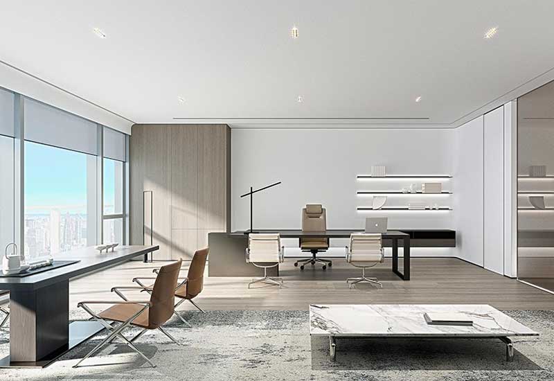 鄭州創意工作室辦公室設計費:藝術感及個性材料施工報價