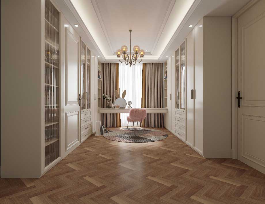 450平米鄭州別墅裝修設計輕奢風格