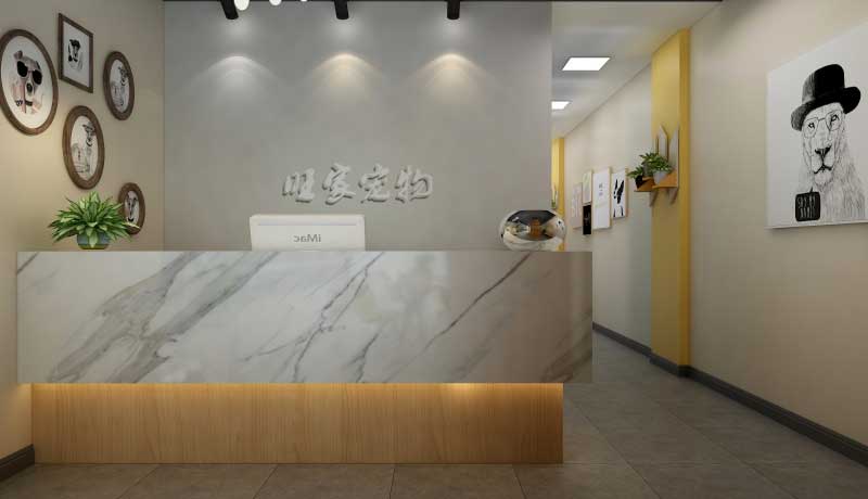 高新區(qū)寵物店裝修設(shè)計(jì)效果圖