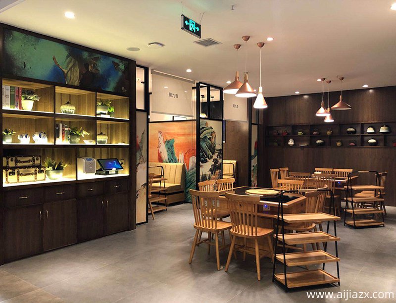 火鍋店設計餐具的合理布局