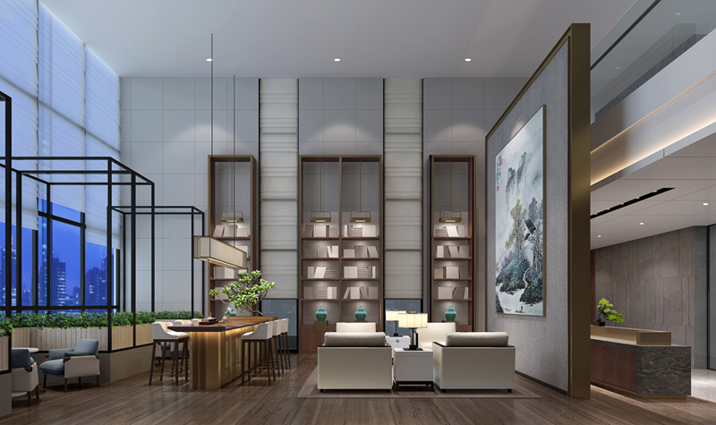 鄭州辦公室室內(nèi)裝修，展現(xiàn)出色彩的獨(dú)特魅力